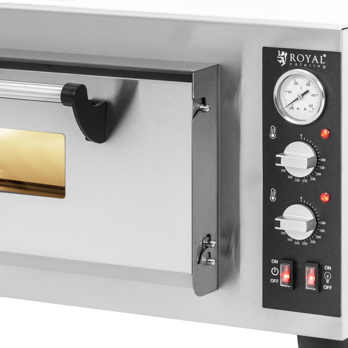Royal Catering Elektrische Pizzaoven 4x30 cm 1-Kamer 4200W