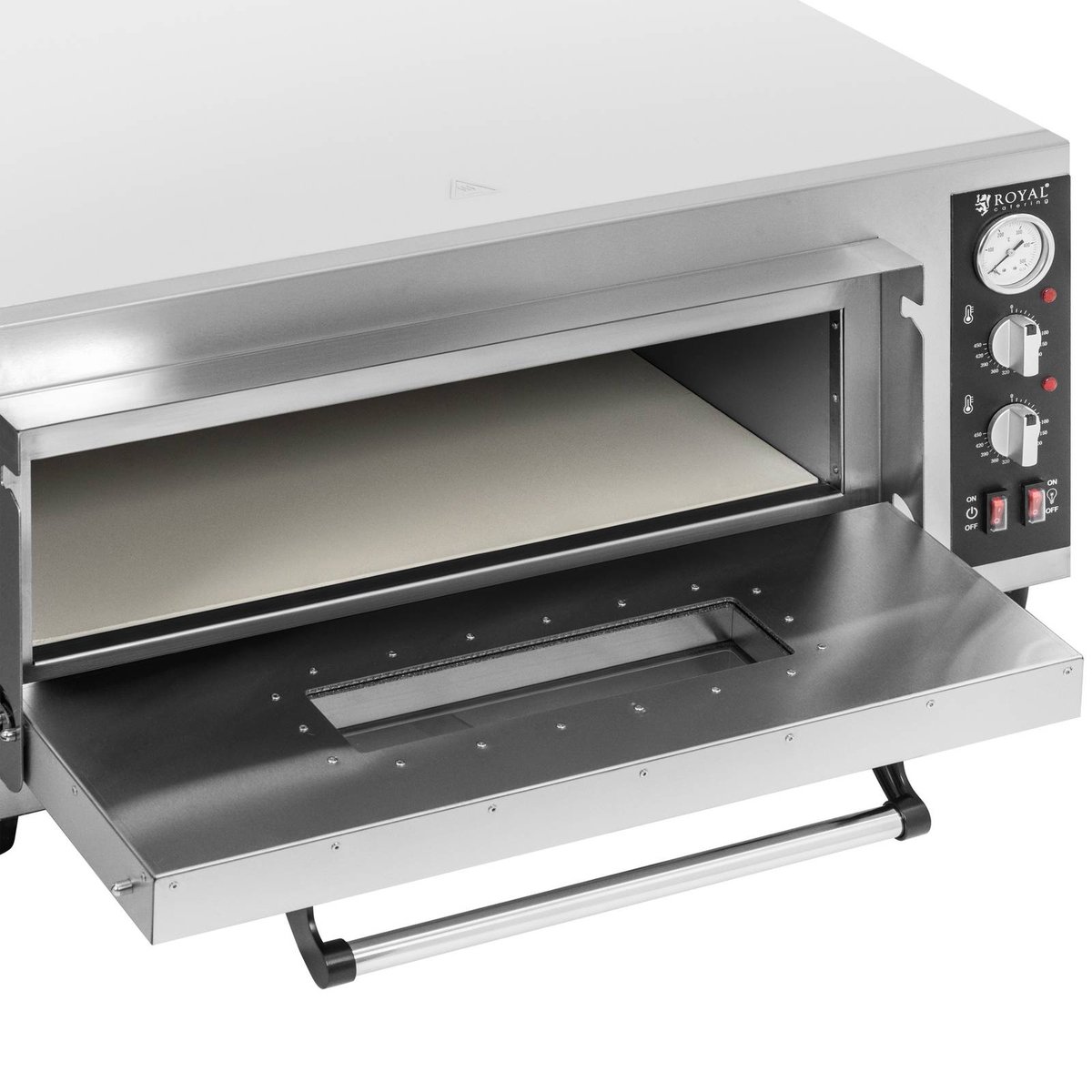 Royal Catering Elektrische Pizzaoven 4x30 cm 1-Kamer 4200W