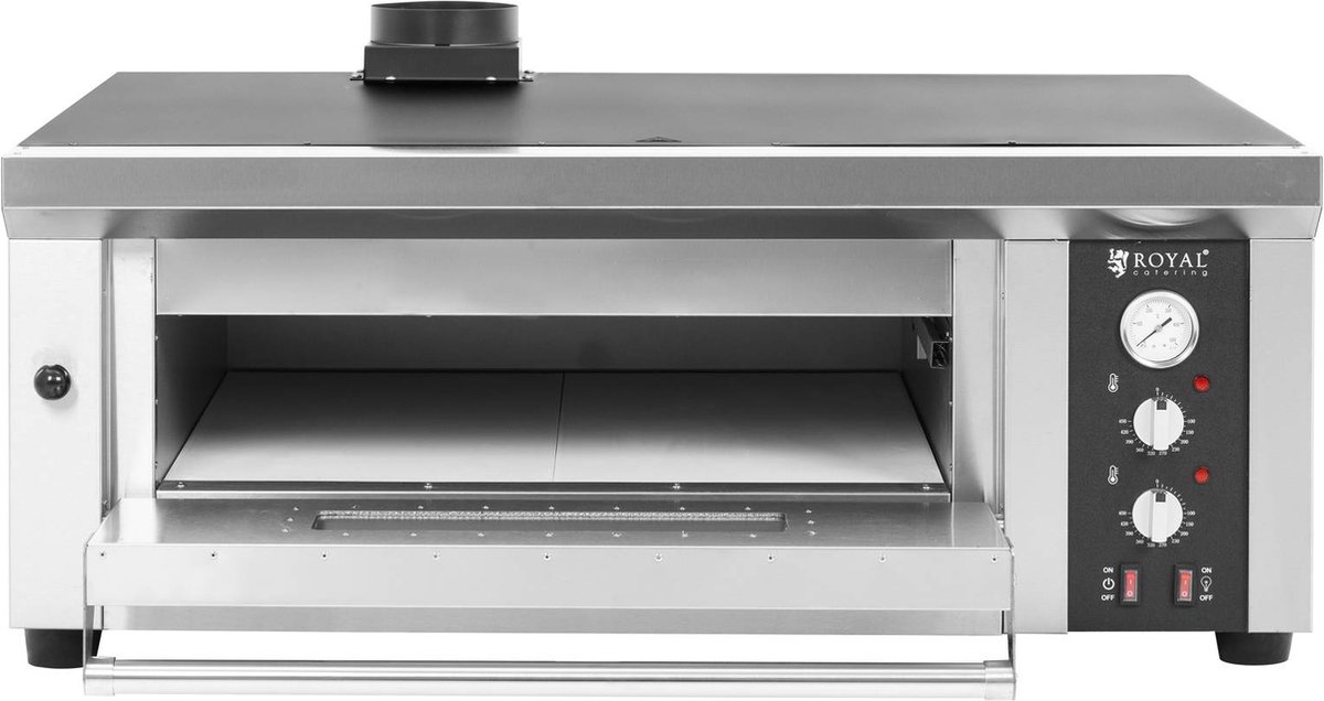 Royal Catering Elektrische Pizzaoven 4x33 cm 1-kamer 4200W
