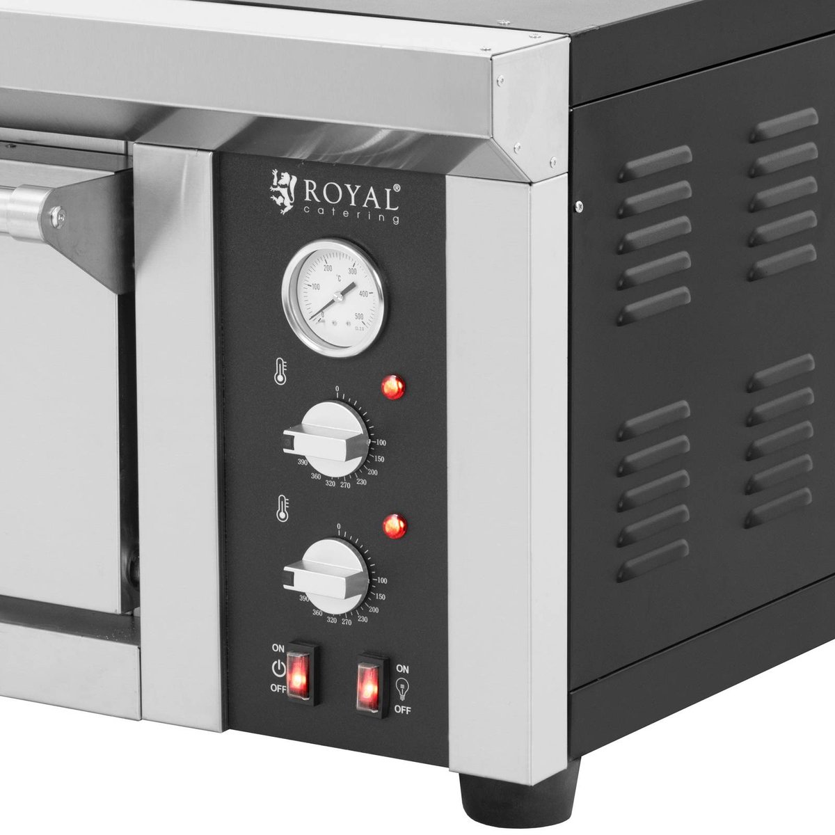 Royal Catering Elektrische Pizzaoven 4x33 cm 1-kamer 4200W