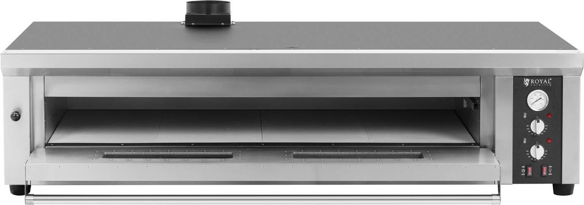 Royal Catering Elektrische Pizzaoven 8 x 33 cm 1-kamer 8400W 400V