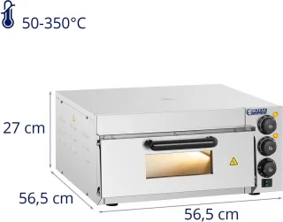 Royal Catering Pizzaoven 1 kamer 2000W