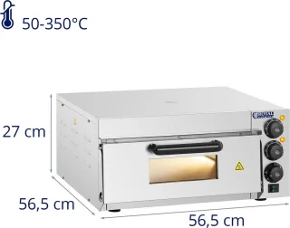 Royal Catering Pizzaoven 1 kamer 2000W