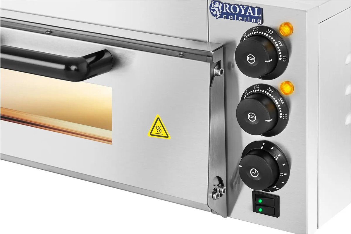 Royal Catering Pizzaoven 1 kamer 2000W
