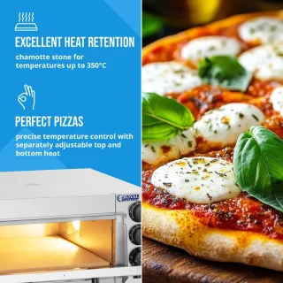 Royal Catering Pizzaoven 1 kamer 2000W