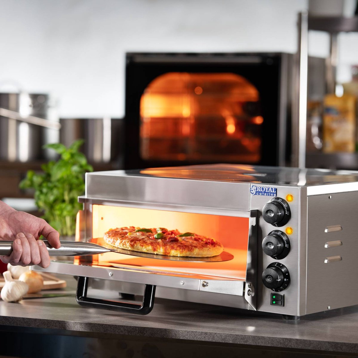 Royal Catering Pizzaoven 1 kamer 2000W