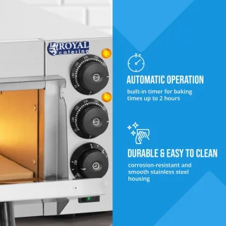Royal Catering Pizzaoven 1 kamer 2000W