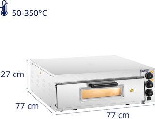 Wat vinden we goed aan de Royal Catering Pizzaoven 1-kamer