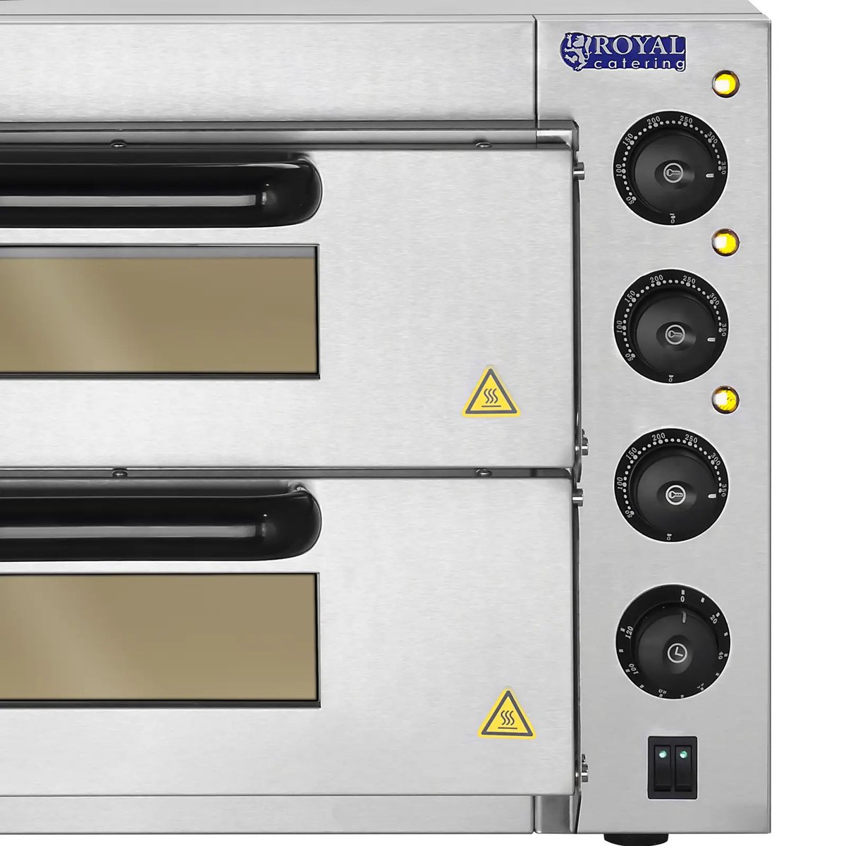 Royal Catering Pizzaoven roestvrij staal