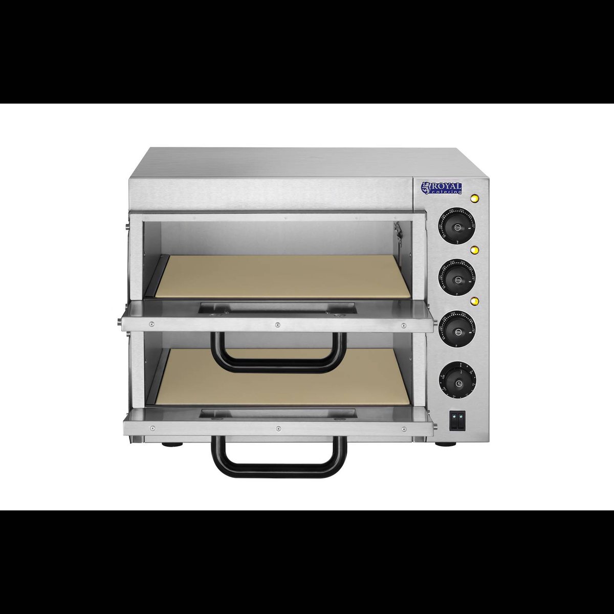 Royal Catering Pizzaoven roestvrij staal