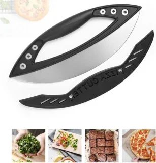 RVS pizzasnijder