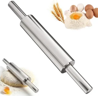 RVS rolstok, 43 cm