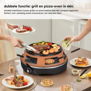 Saaf Pizzaoven Gourmetstel