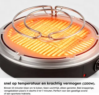 Saaf Pizzaoven Gourmetstel
