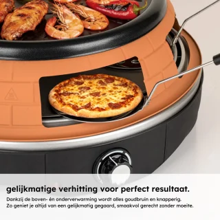 Saaf Pizzaoven Gourmetstel