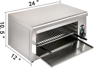 Salamander Grill Elektrische Grilloven Roestvrij Staal