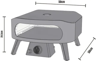 Wat vinden we goed aan de SAVI® Gas Pizzaoven Buiten