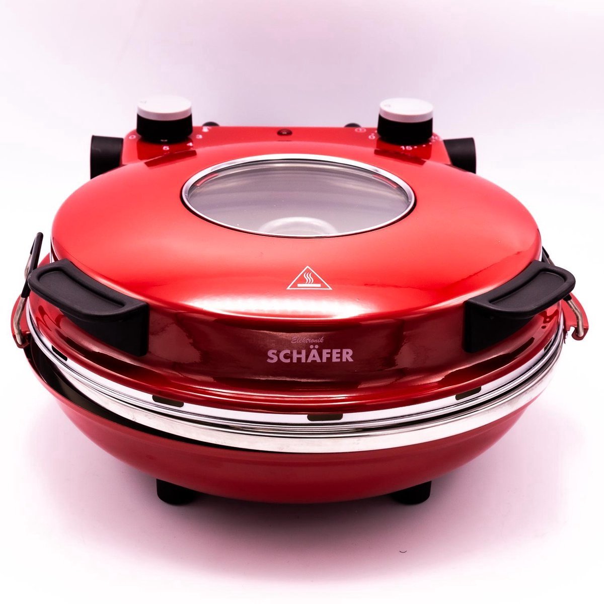 Schäfer Pizzaoven 32 cm Rood