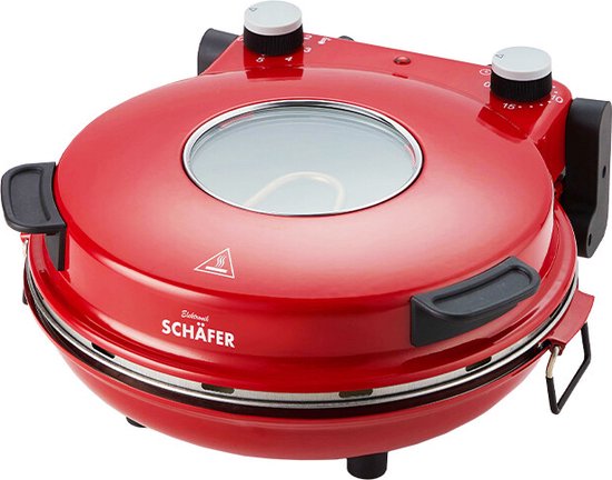 Schäfer Pizzaoven 32 cm Rood