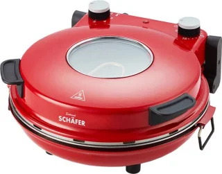 Schäfer Pizzaoven 32 cm Rood