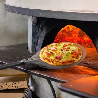 Set 3 Pizzaschillen Aluminium