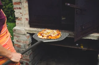 Set 3 Pizzaschillen Aluminium