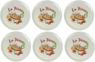 Set 6 pizzaborden Ø 31 cm