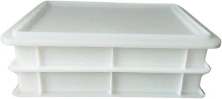Set deegkratten 40x30x7 cm - wit
