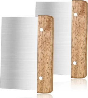 Set van 2 deegsnijders en spatula's