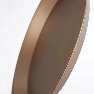 Set van 2 Pizza Bakvormen 23 cm Zwart/Goud