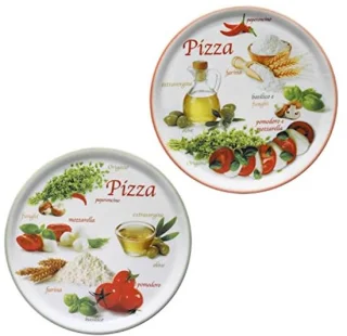 Set van 2 pizzaplaten Ø 32 cm