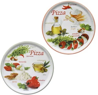 Set van 2 pizzaplaten Ø 32 cm