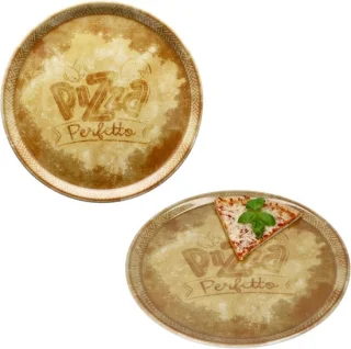 Set van 2 porseleinen pizzaborden 31,5 cm