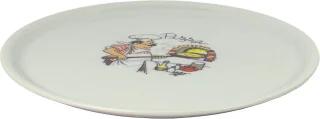 Set van 2 porseleinen pizzaborden Ø 31 cm