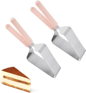 Strakke en simpele sneden: triohoekige taartclips voor nette porties