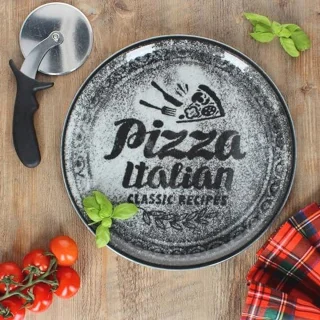 Set van 2 XL pizzaborden - Porselein