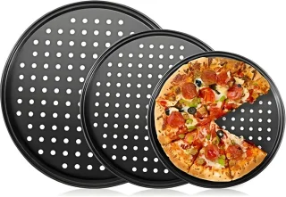 De Set van 3 Ronde Pizzavormen in één oogopslag