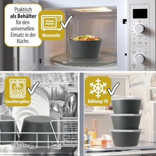 Set van 4 Fermentatieboxen voor Pizzadeeg