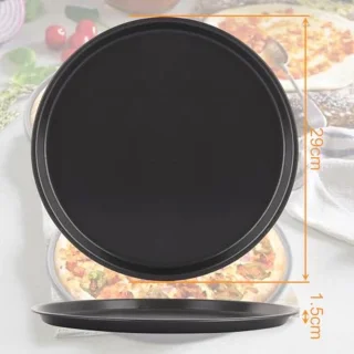 Set van 4 pizzaplaten