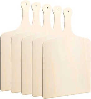 Set van 5 houten pizzaschopjes