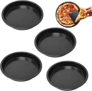 Set van 6 mini pizza bakplaten ø16 cm