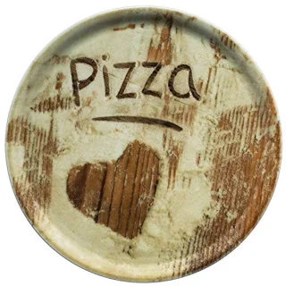 Set van 6 pizzaborden 33,3 cm