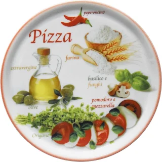 Set van 6 pizzaborden