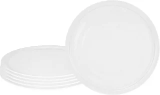 Set van 6 porseleinen pizzaborden 30,5 cm