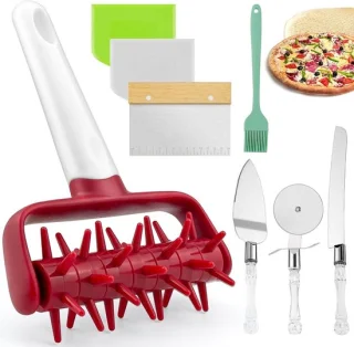 Set van 8 pizza-accessoires