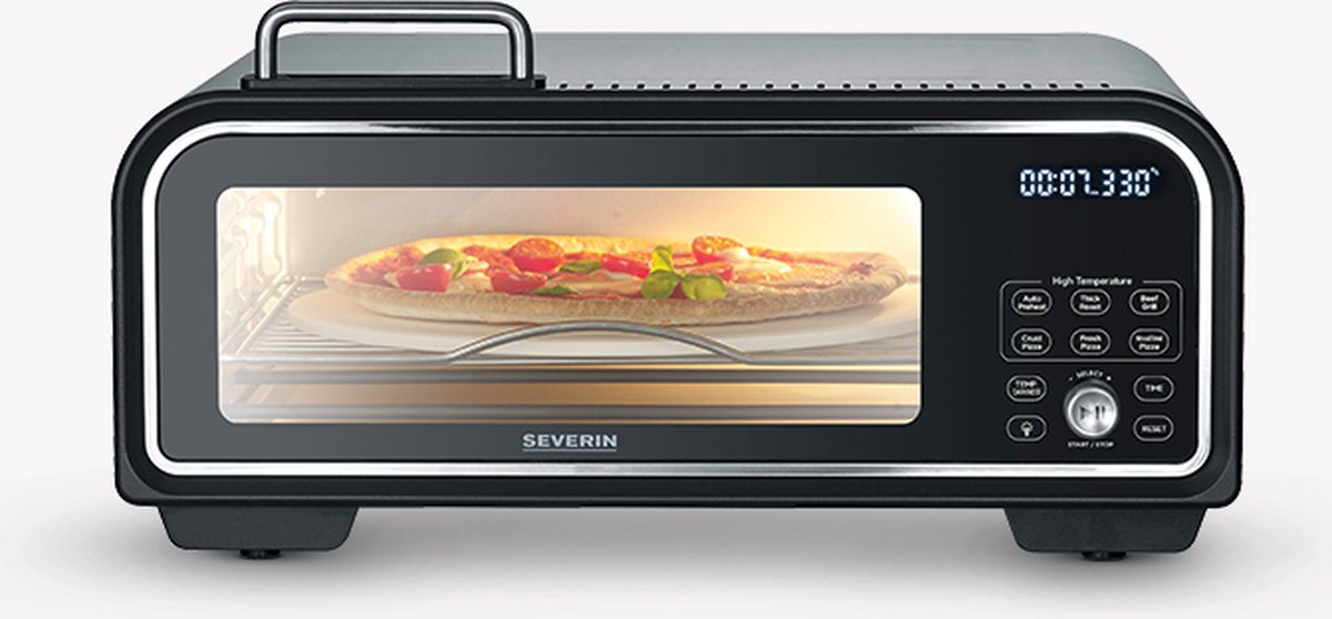 Severin PG Pizzaoven met 30 cm Pizzasteen