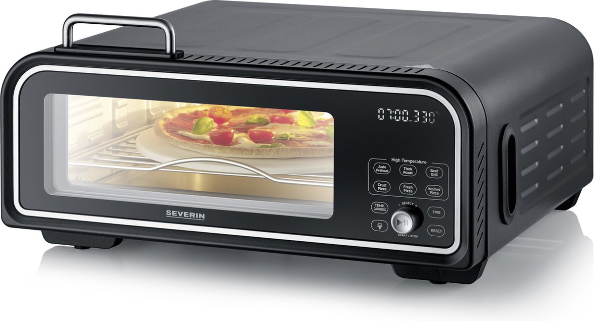 Severin PG Pizzaoven met 30 cm Pizzasteen