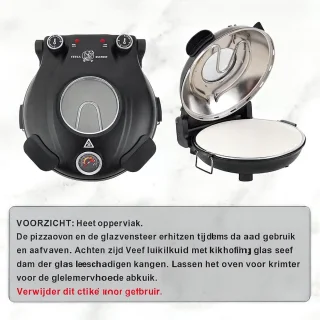 ShaSha Elektrische Pizzaoven 31 cm