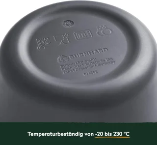 Siliconen deegdozen voor pizza, 6-delig