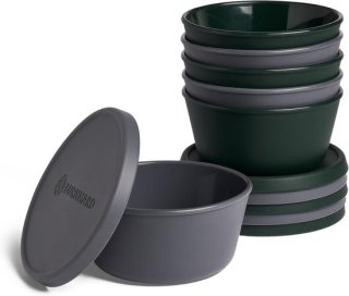 Siliconen deegdozen (6-delig) — compact, flexibel en veelzijdig